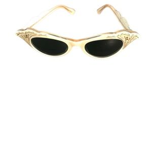 Vintage 50’s Cateye Pearlized Lucite Cateye Vintage Glasses High End Estate